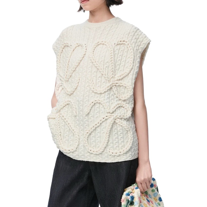 ロエベレディースラウンドベストc4860