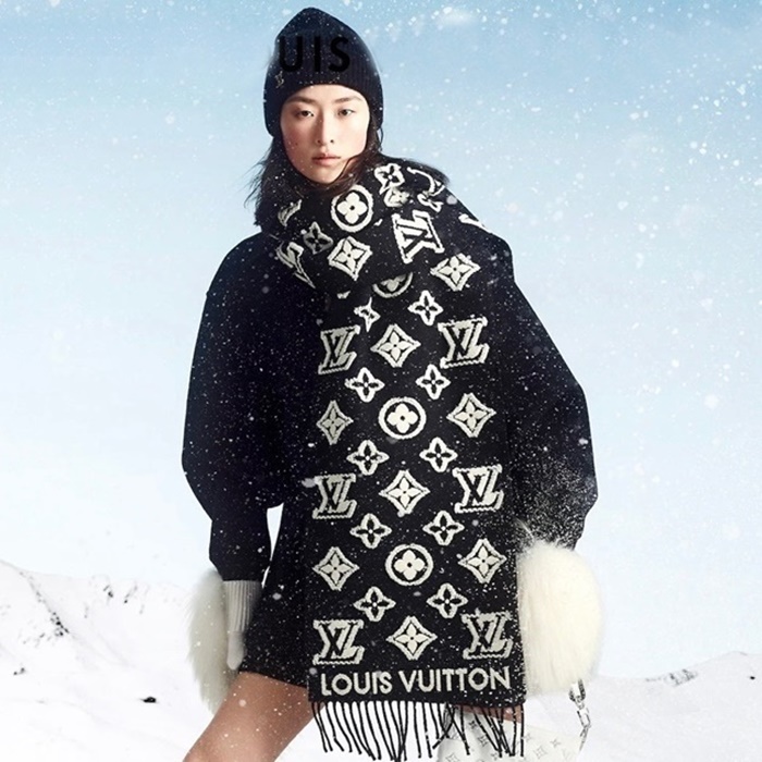 ルイヴィトンレディースモノグラムマフラーc3193