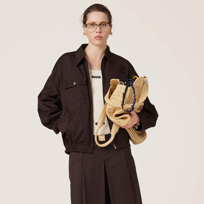 ミュウミュウレディースカジュアルジャケットc4876