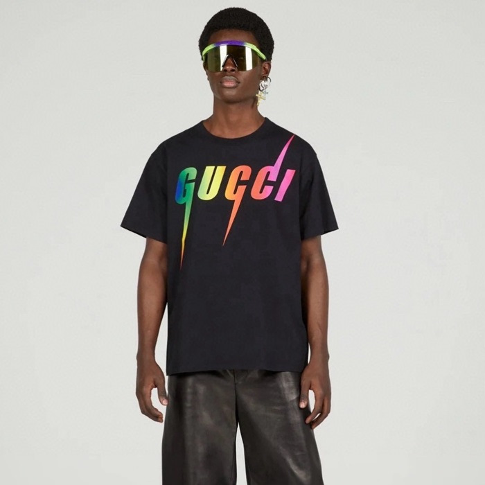グッチメンズラウンド半袖Tシャツc4881