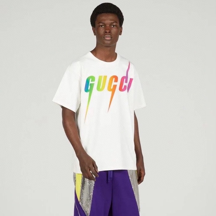 グッチメンズラウンド半袖Tシャツc4882