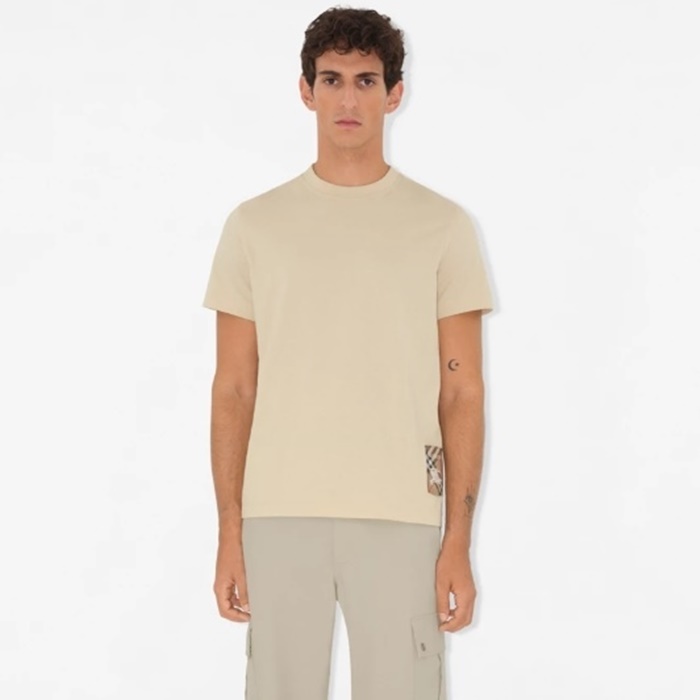 バーバリーメンズラウンド半袖Tシャツc4886