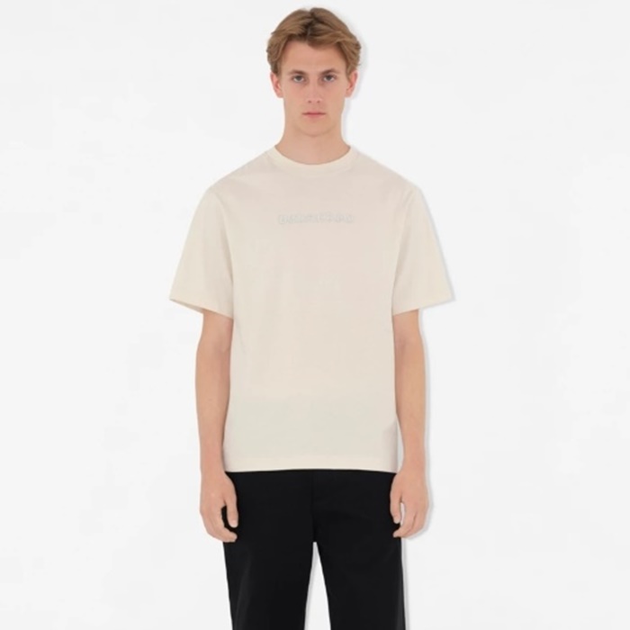 バーバリーメンズラウンド半袖Tシャツc4888