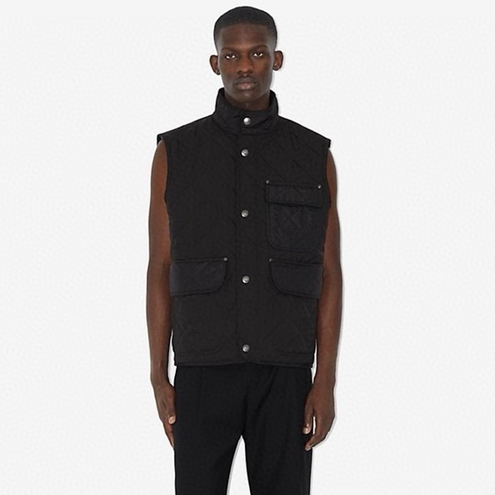 バーバリーメンズダウンベストc4896