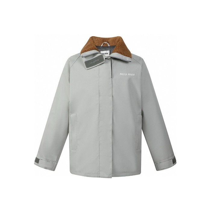 ミュウミュウユニセックスウィンドブレーカージャケットu4906