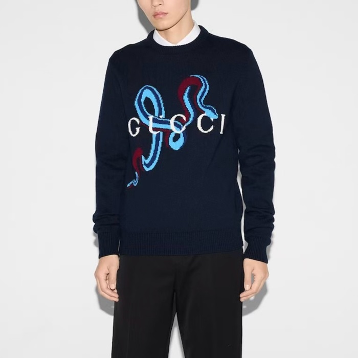 グッチメンズクルーネックセーターc4914