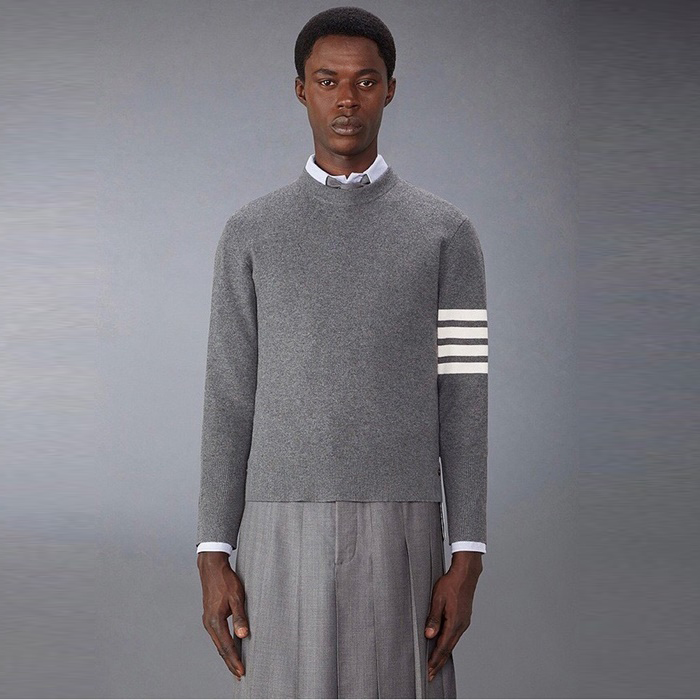 トムブラウンメンズクルーネックセーターc4955