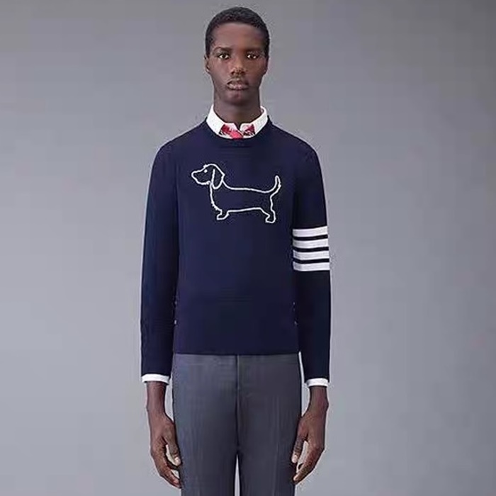 トムブラウンメンズクルーネックセーターc4966