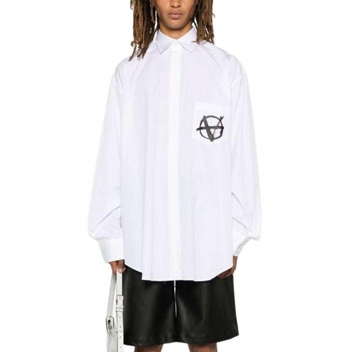 ヴェトモンメンズオーバーサイズシャツc4983