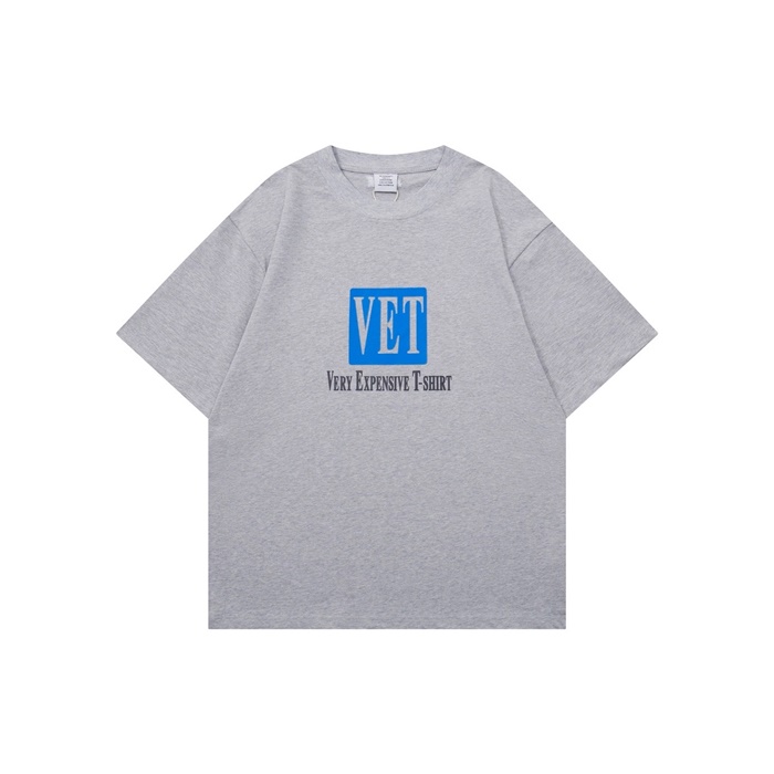 ヴェトモンユニセックスラウンド半袖Tシャツc4984