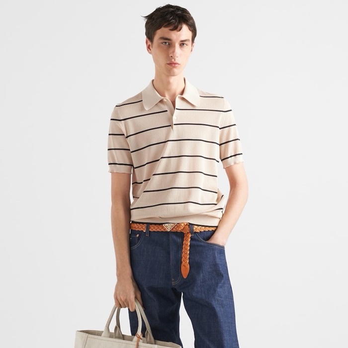 プラダメンズポロ半袖Tシャツc5028