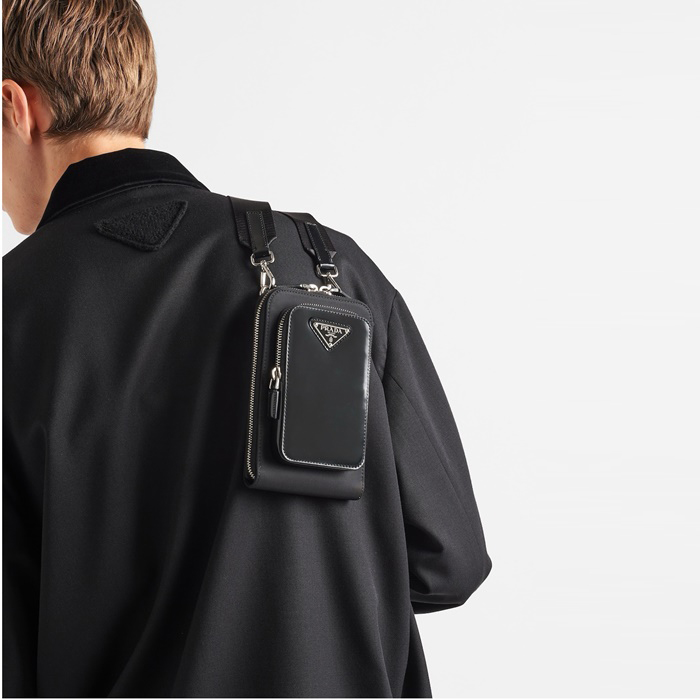 プラダメンズフォンケースクロスバッグ2T060b4828