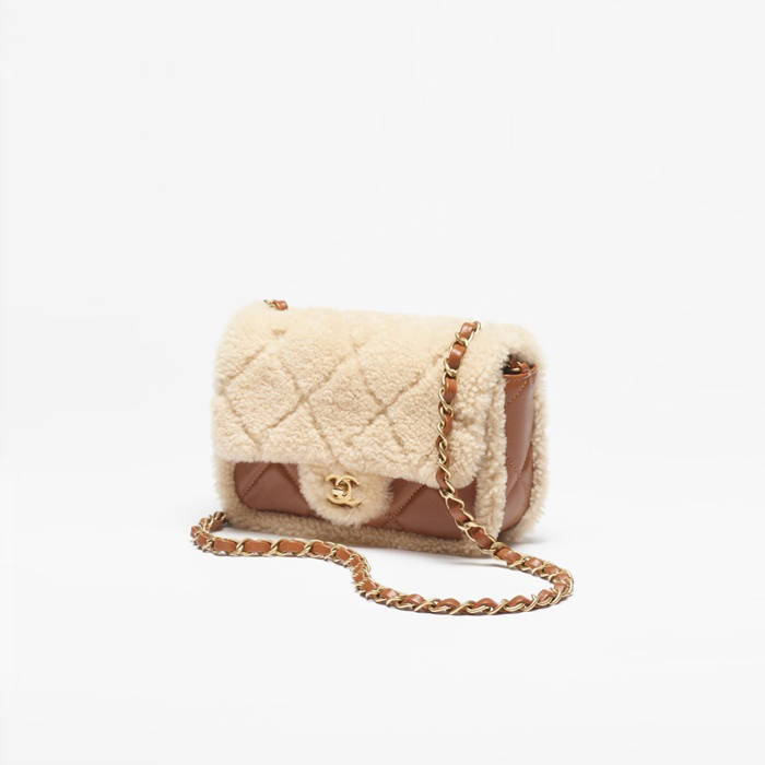 シャネルレディースチェーンフリップバッグb4833