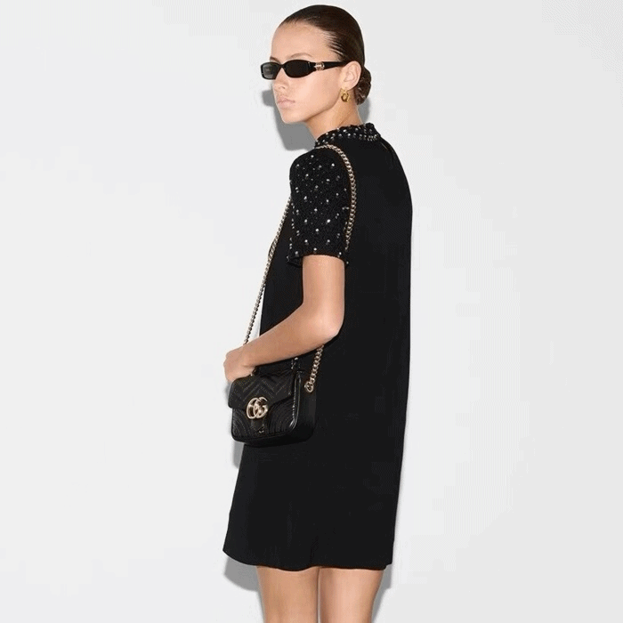 グッチレディースマーモントバッグb4850