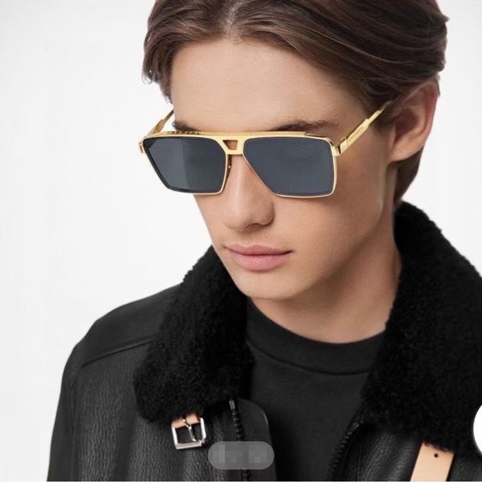 ルイヴィトンメンズプレミアムメタルフレームサングラスc3607