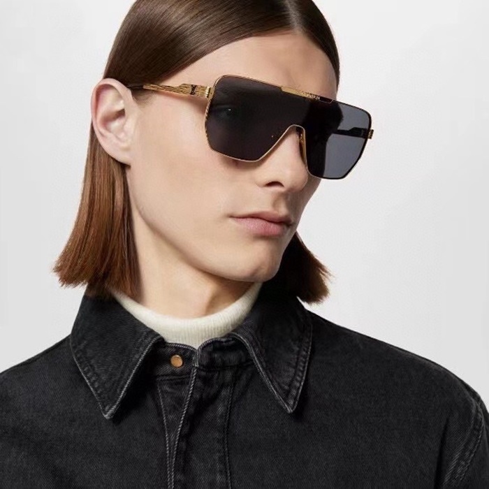 ルイヴィトンメンズプレミアムメタルフレームサングラスc3608