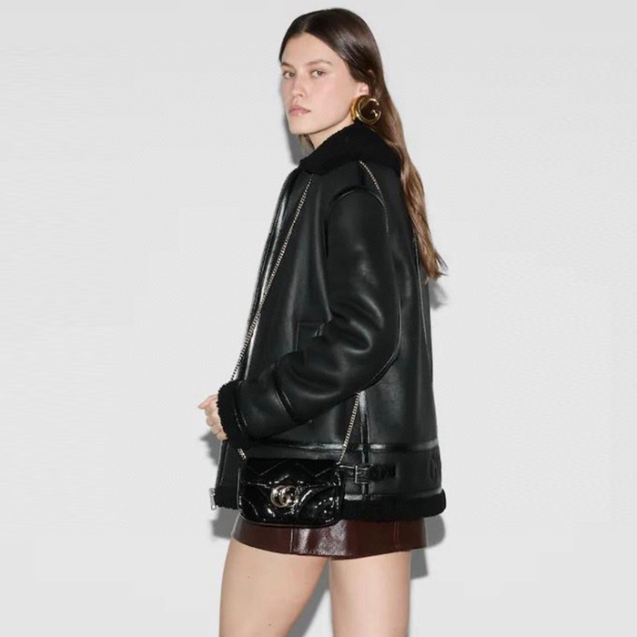 グッチレディースミニマーモントバッグb4863