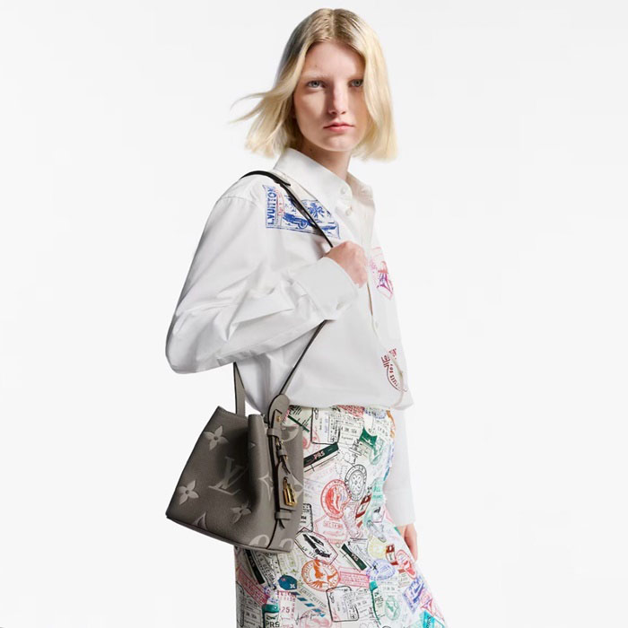 ルイヴィトンレディースオールインGMビビバケットバッグb4866