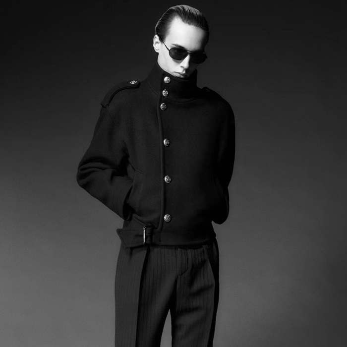 サンローランメンズベーシックジャケットc5057