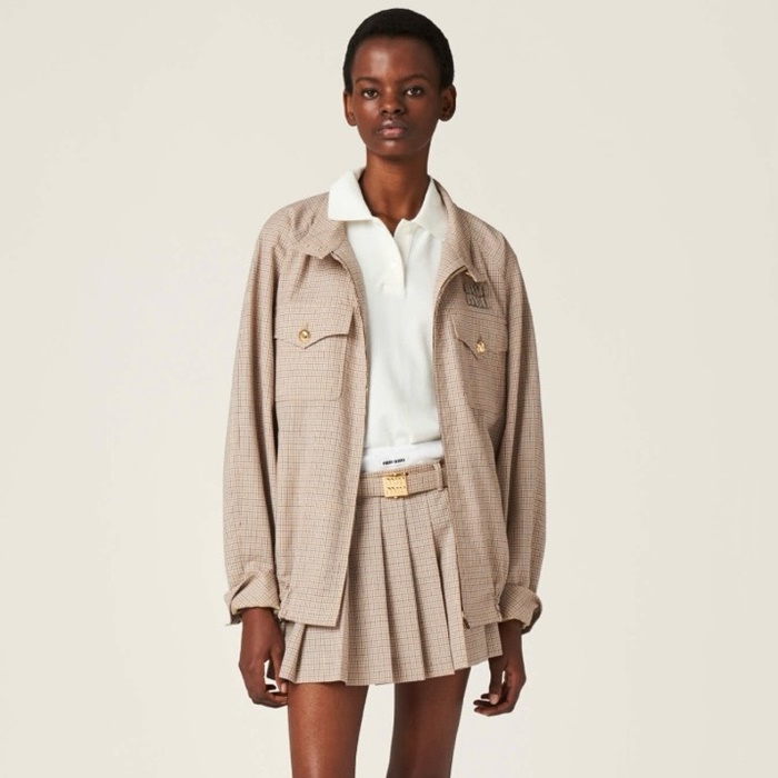 ミュウミュウレディースカジュアルジャケットc5067