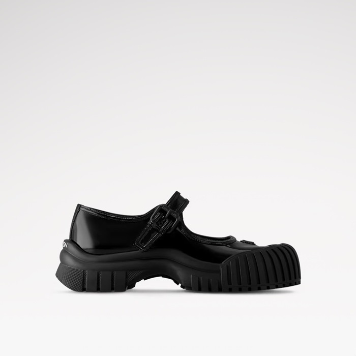 ルイヴィトンレディースルビーメリージェーンローファーs3123