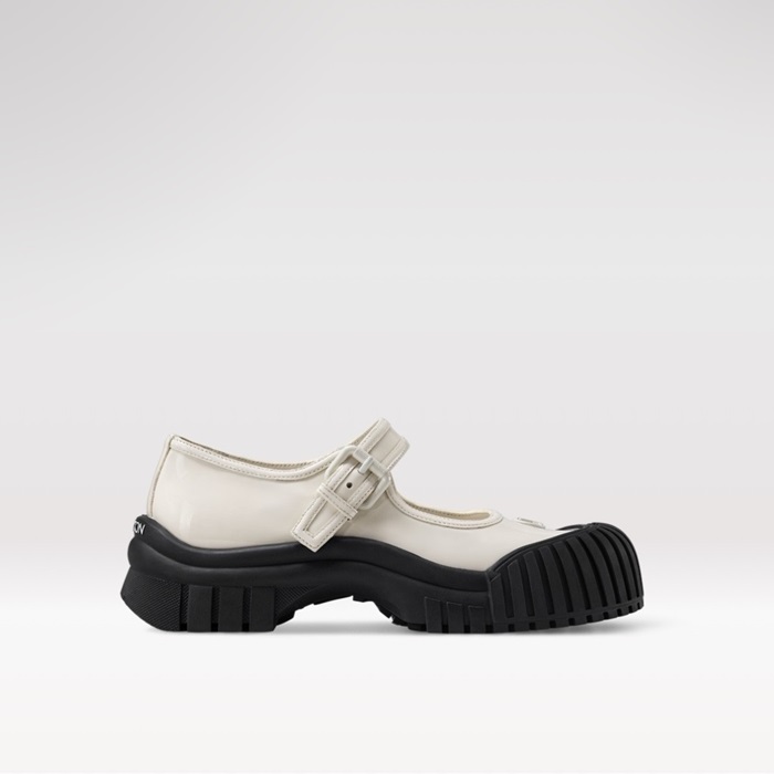 ルイヴィトンレディースルビーメリージェーンローファーs3124