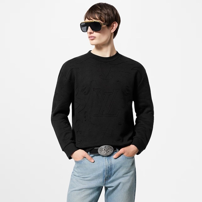 ルイヴィトンメンズラウンドスウェットシャツc5130