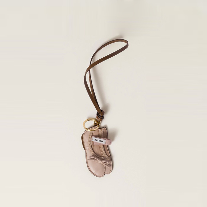 ミュウミュウレディースゴールドキーホルダーc3721