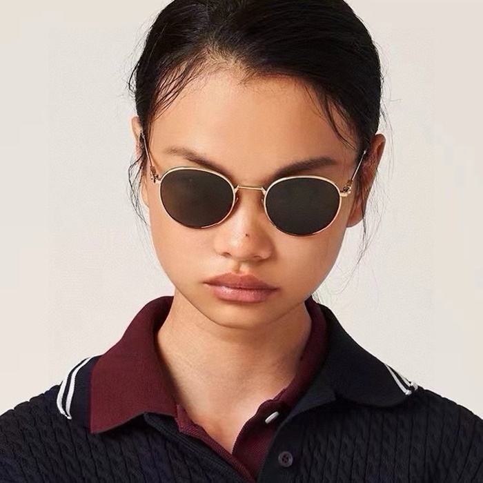 ミュウミュウレディースプレミアムメタルフレームサングラスc3741