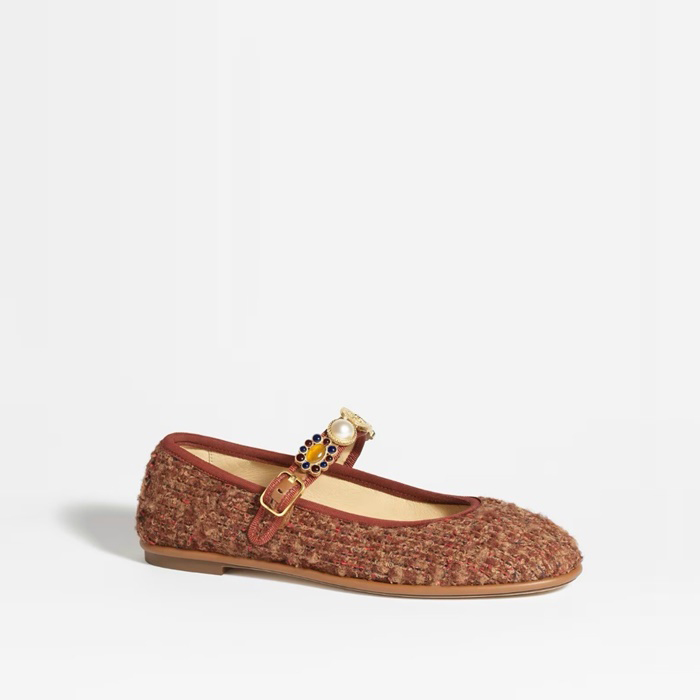 シャネルレディースメリージェーンフラットシューズ-s3316