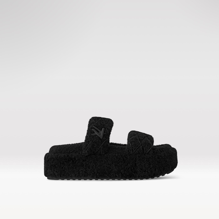 ルイヴィトンレディースサンセットプラットフォームコンフォートスリッパs3325