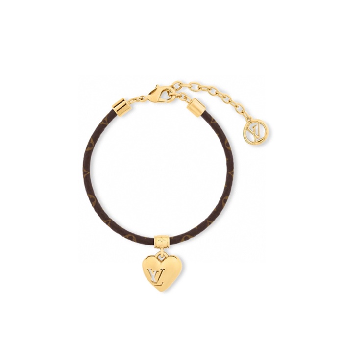 ルイヴィトンレディースブルーミングハートブレスレットc3760