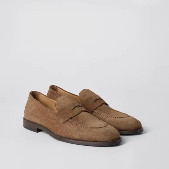 ブルネロクチネリメンズローファーs3374