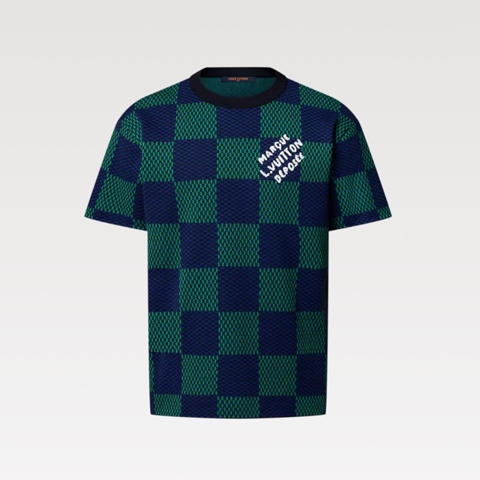 ルイヴィトンメンズラウンド半袖Tシャツc5159