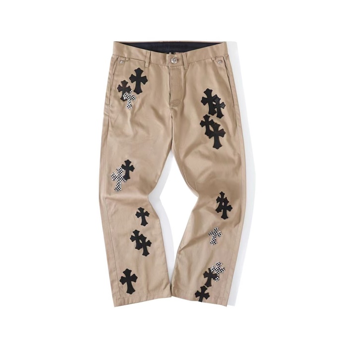 クロムハーツメンズベージュジーンズc5180