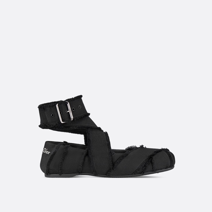 ディオールレディースストラップバレリーナフラットシューズs3378