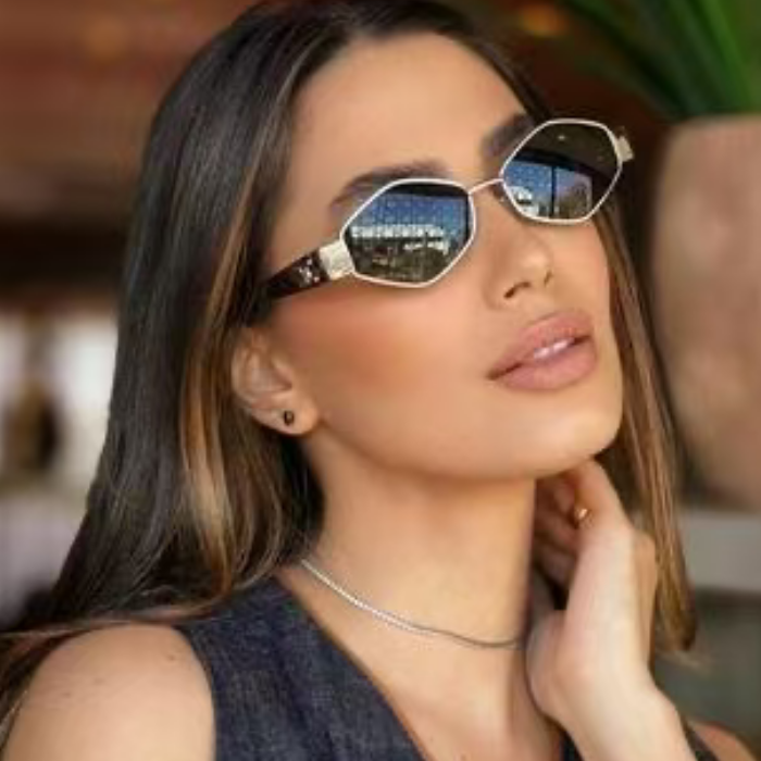 セリーヌユニセックスプレミアムメタルフレームサングラスc3814