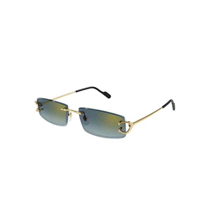 カルティエメンズプレミアムメタルフレームサングラスc3856