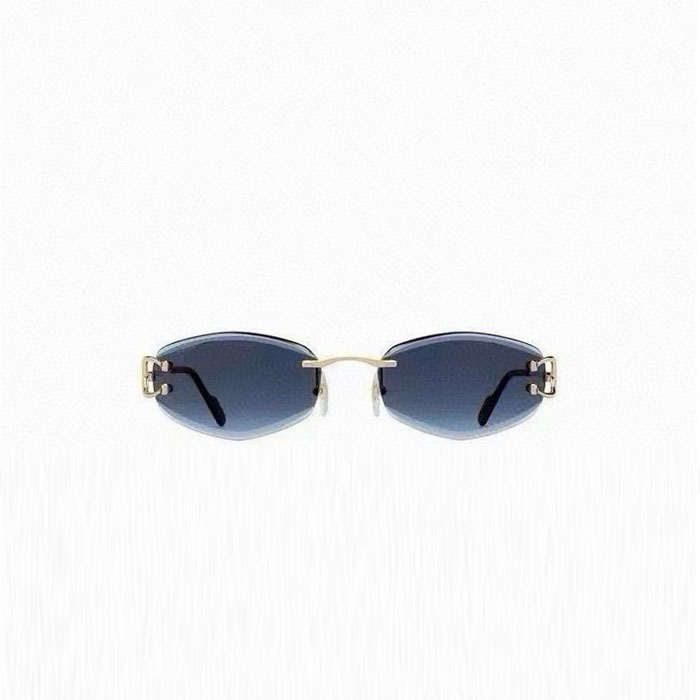 カルティエレディースプレミアムメタルフレームサングラスc3858