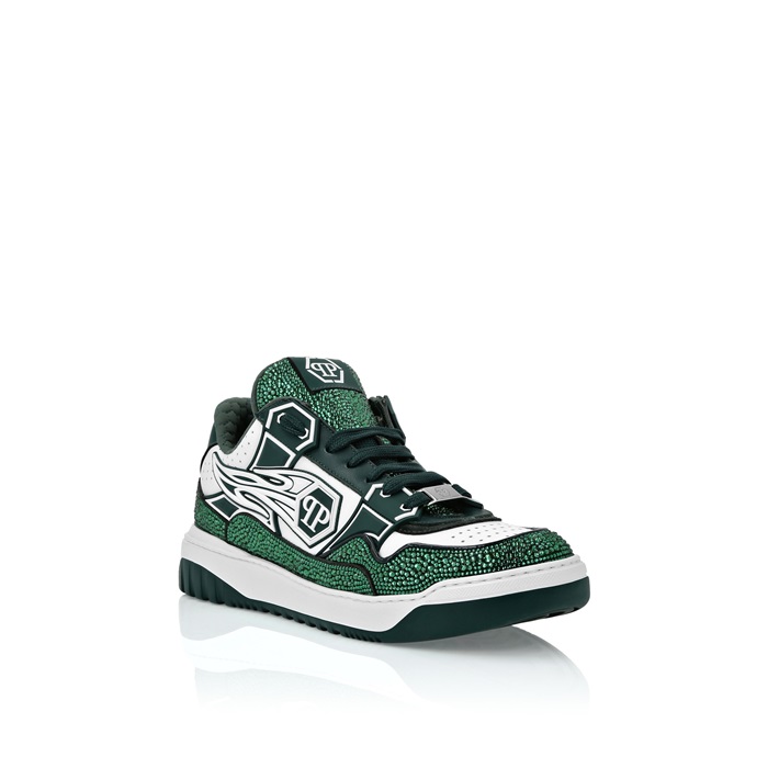 フィリッププレインメンズイニシャルスニーカーs4016