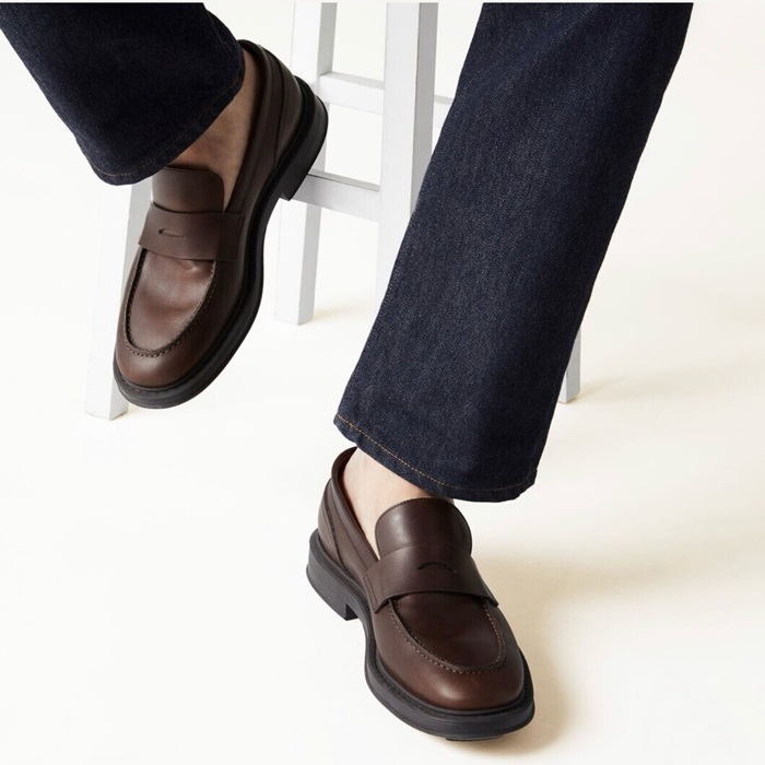 ロロピアーナメンズトラヴィスローファーs4026