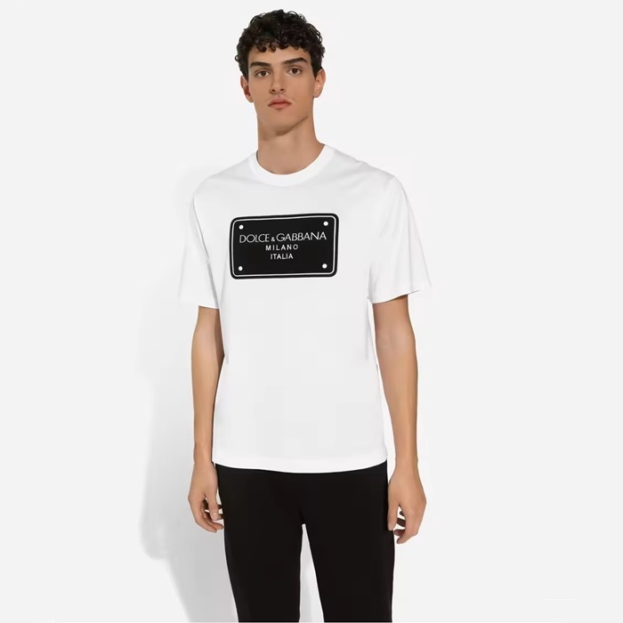 ドルチェ＆ガッバーナメンズ半袖Tシャツc5274