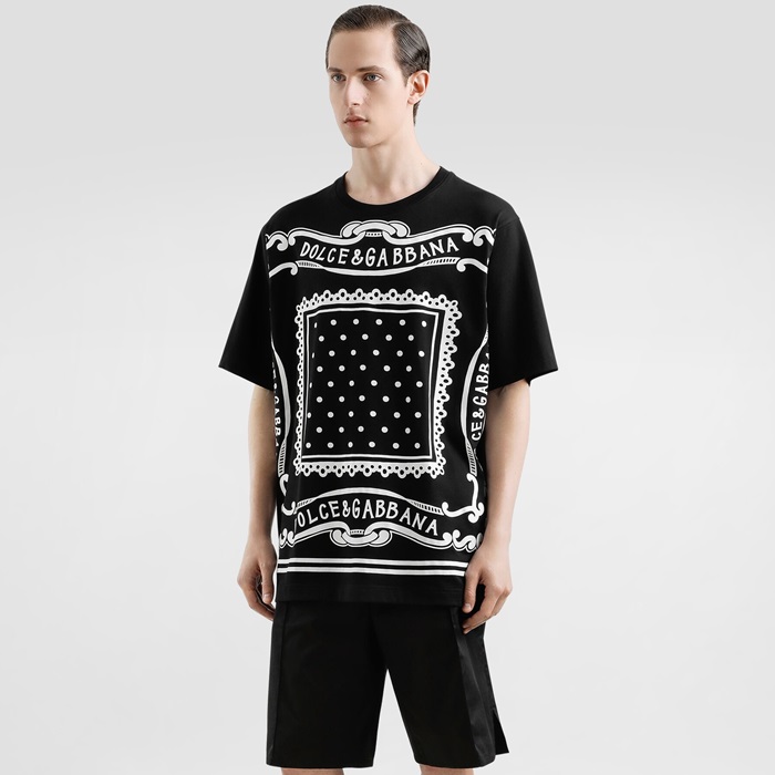 ドルチェ＆ガッバーナメンズ半袖Tシャツc5275