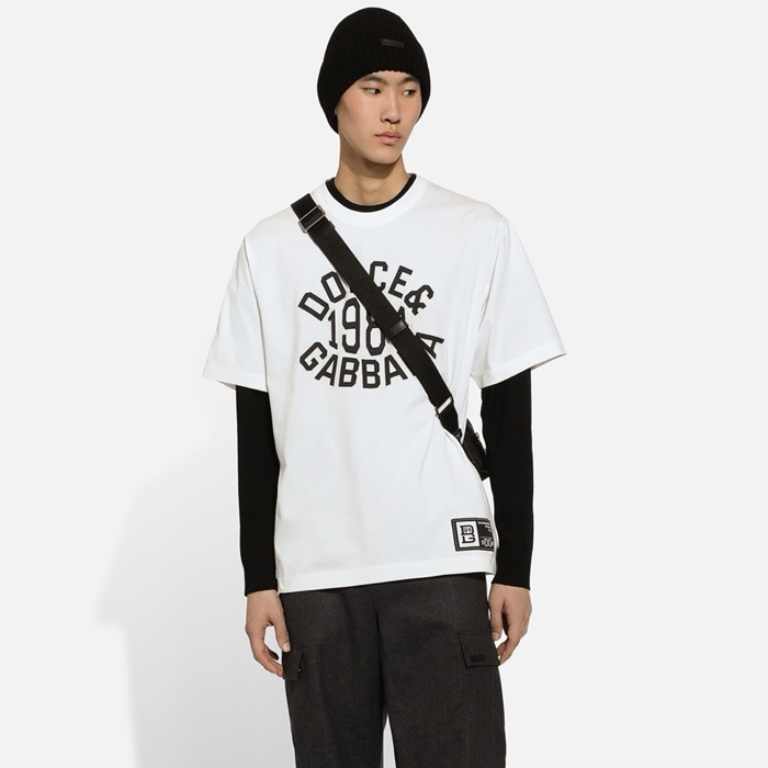 ドルチェ＆ガッバーナメンズ半袖Tシャツc5279