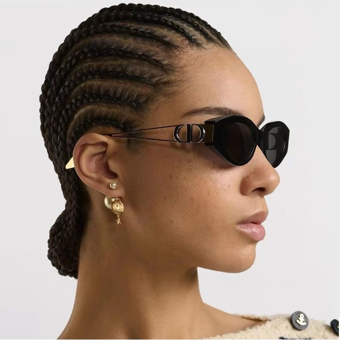 ディオールレディースイニシャルサングラスc4103