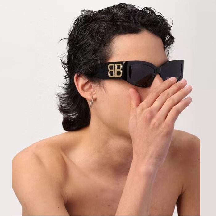 バレンシアガユニセックスイニシャルサングラスc4153