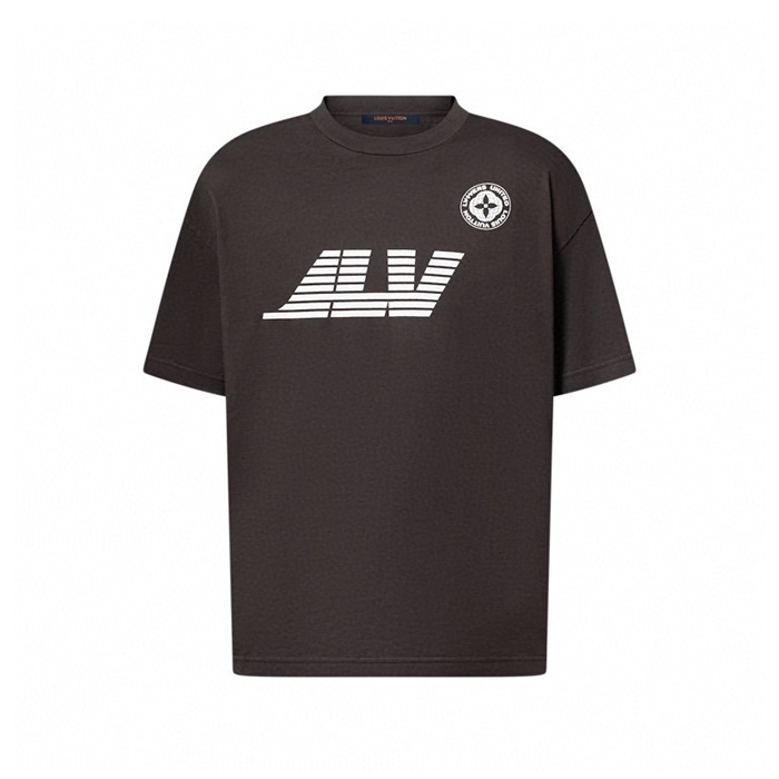 ルイヴィトンメンズラウンド半袖Tシャツc5284