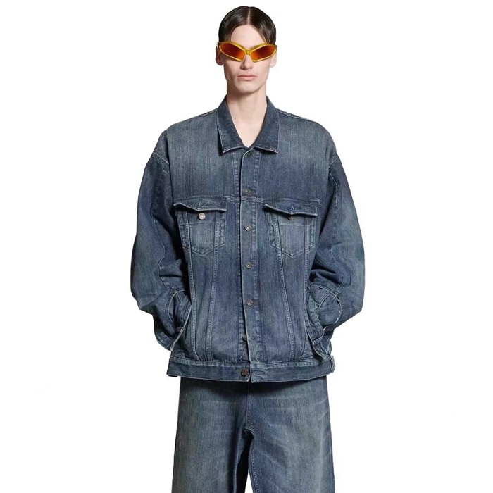 バレンシアガメンズデニムジャケットc5300
