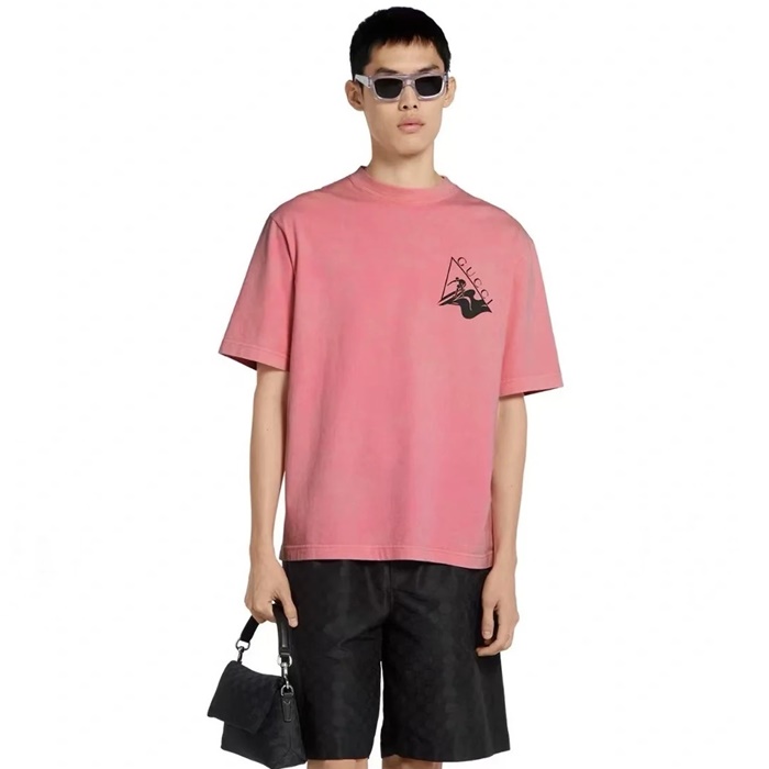 グッチメンズラウンド半袖Tシャツc5304