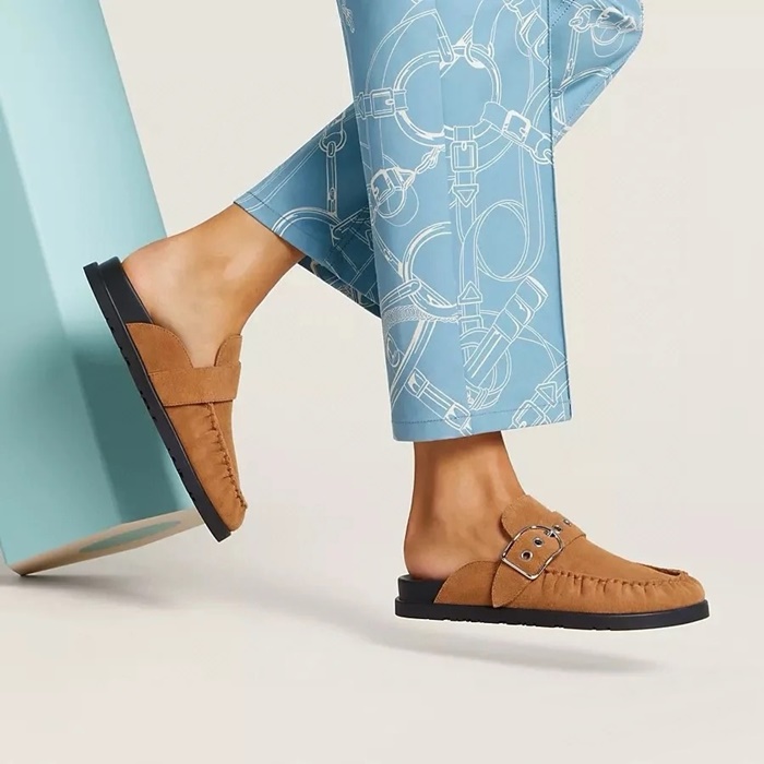 エルメスレディースローキブローファーs4059